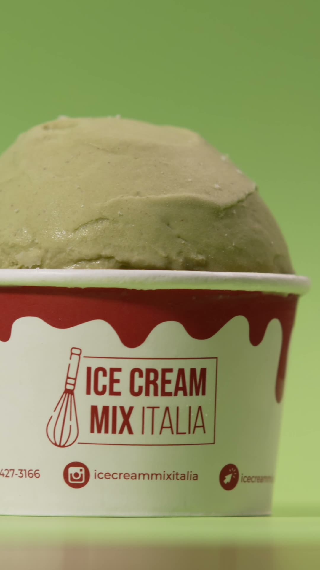 Pistachio, served